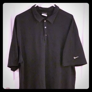 Nike Dri-Fit Men’s Polo-Black XXL